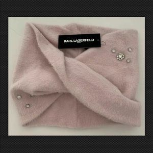 Karl Lagerfeld Womens Paris Infinity Scarf NWT
